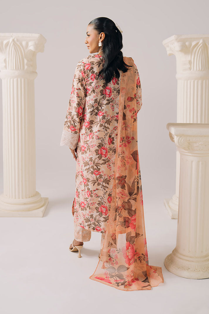 Imrozia Premium | Floral Atelier Lawn | IPL-19 Fleur Pastelle - House Of Hania
