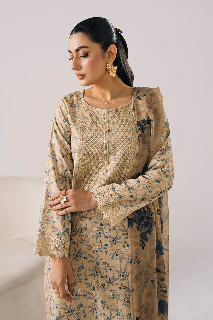 Imrozia Premium | Floral Atelier Lawn | IPL-20 Wildflower Muse - House Of Hania