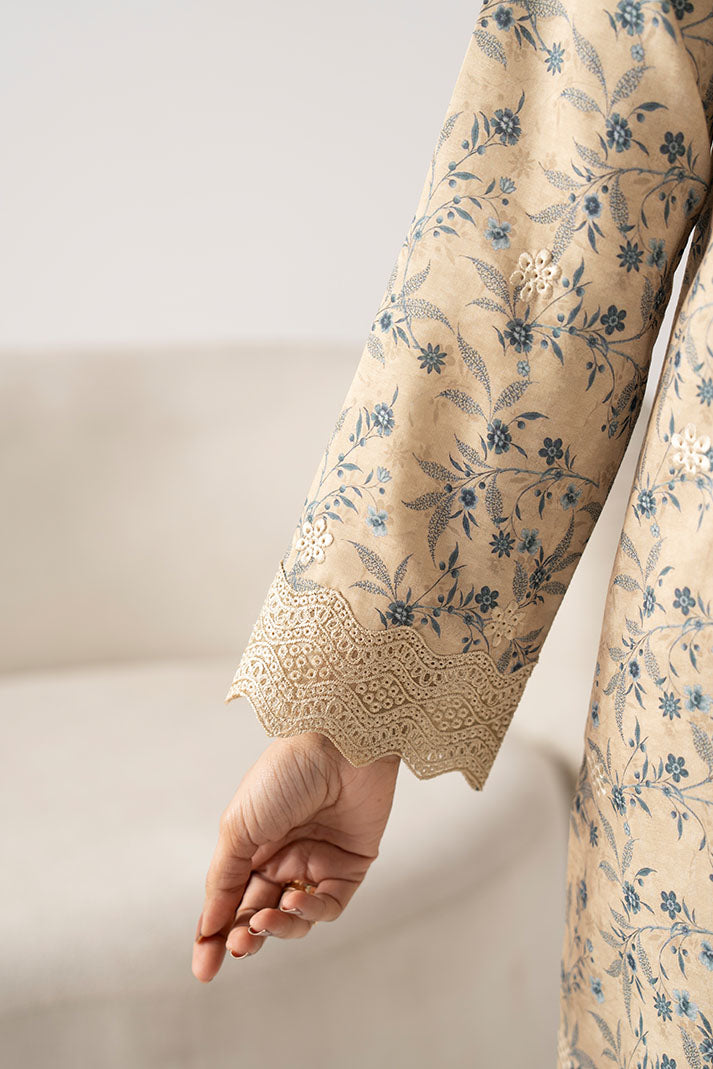 Imrozia Premium | Floral Atelier Lawn | IPL-20 Wildflower Muse - House Of Hania
