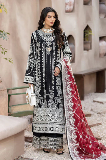 Imrozia Premium | Gulposh Luxury Lawn 24 | S.L 48 Aafia - House Of Hania