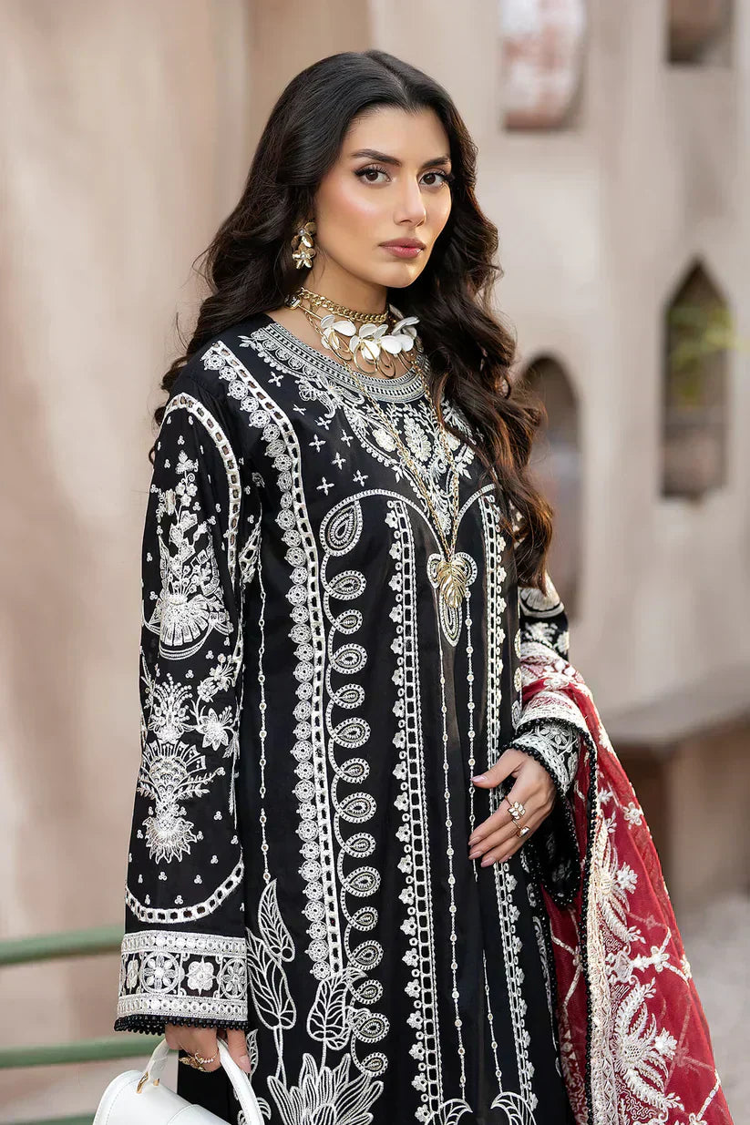 Imrozia Premium | Gulposh Luxury Lawn 24 | S.L 48 Aafia - House Of Hania