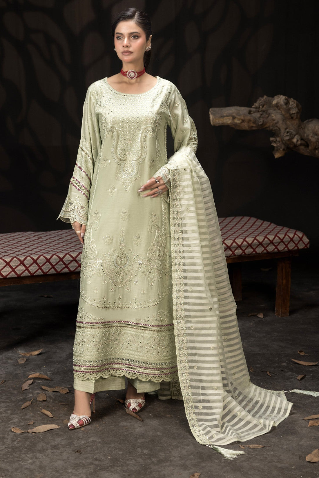 Imrozia Premium | Gulzar e Dil | I.P-103 Hina - House Of Hania