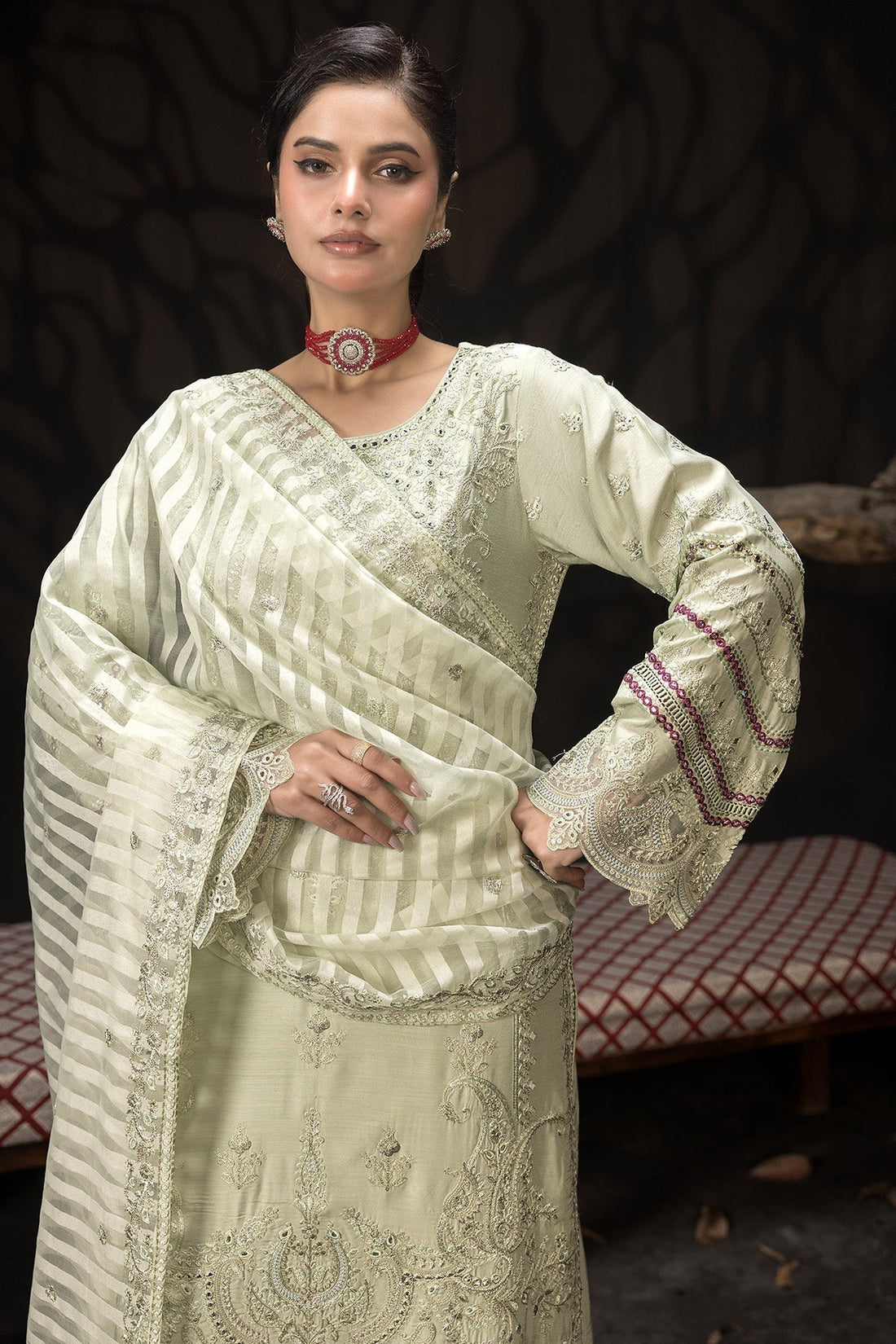 Imrozia Premium | Gulzar e Dil | I.P-103 Hina - House Of Hania