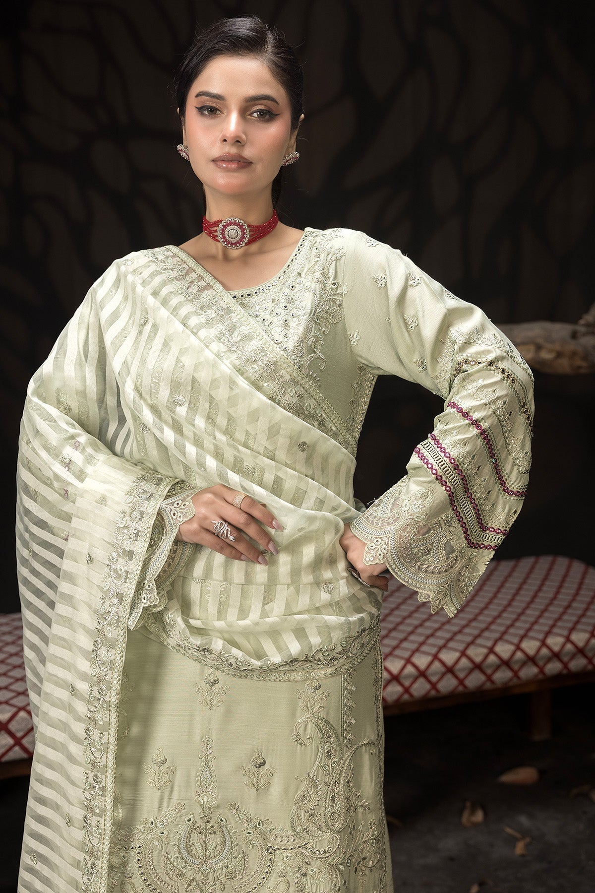 Imrozia Premium | Gulzar e Dil | I.P-103 Hina - House Of Hania