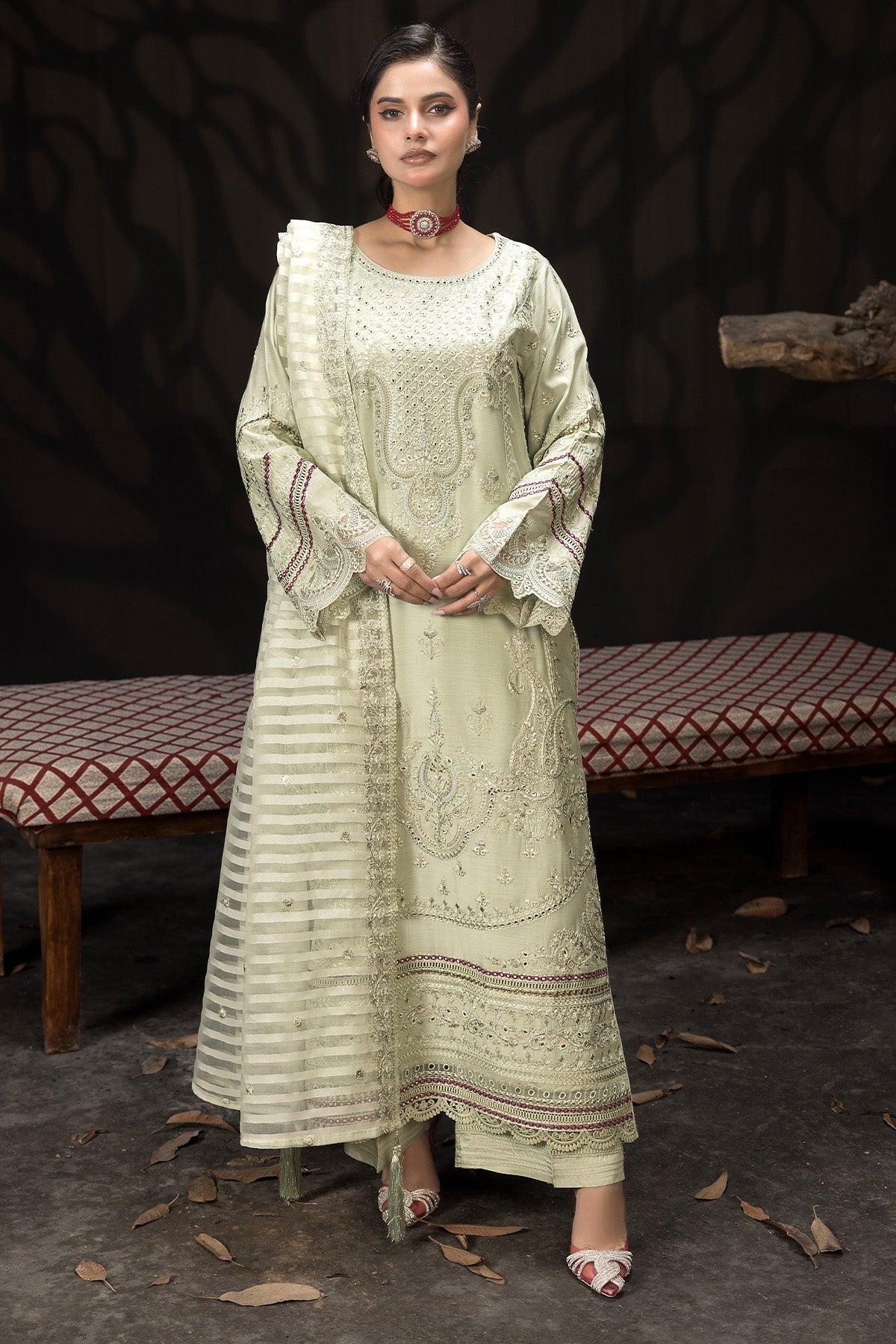 Imrozia Premium | Gulzar e Dil | I.P-103 Hina - House Of Hania