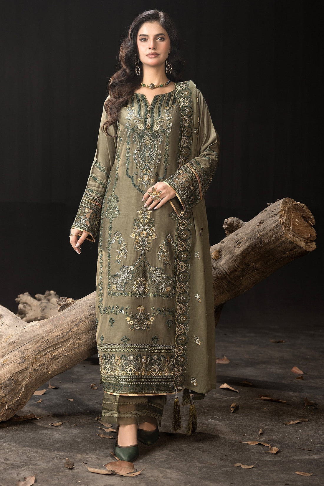 Imrozia Premium | Gulzar e Dil | I.P-105 Dilfareb - House Of Hania