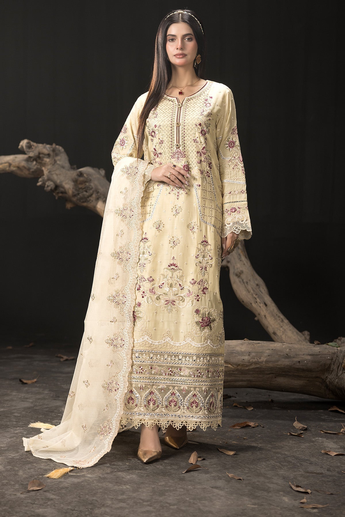 Imrozia Premium | Gulzar e Dil | I.P-97 Mehr - House Of Hania
