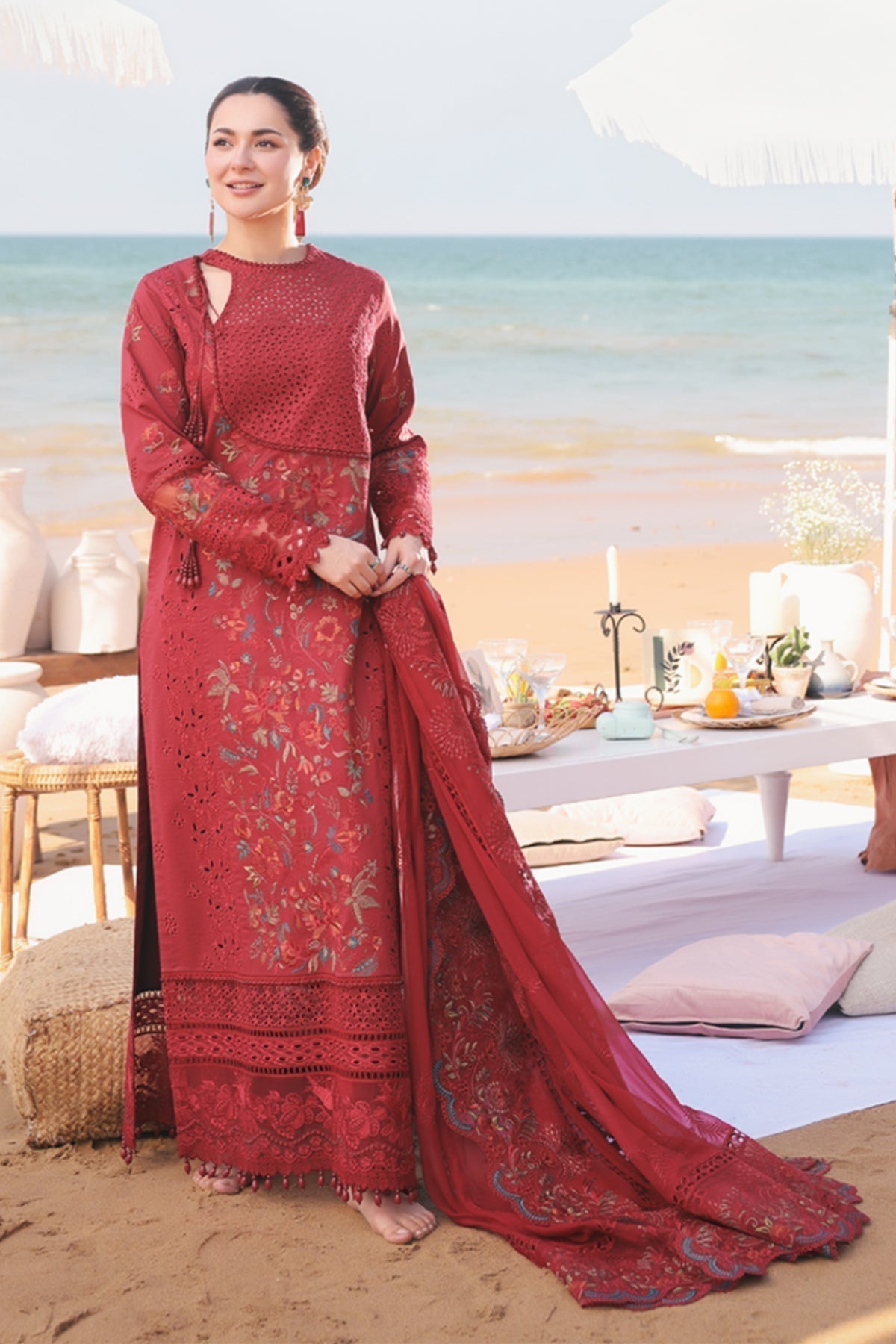 Imrozia Premium | Hania Luxury Lawn 25 | SL 82 Iswah - House Of Hania