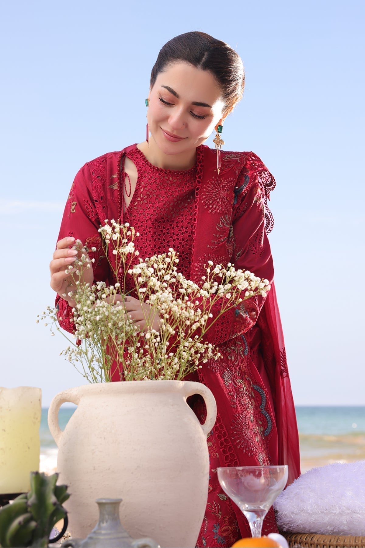 Imrozia Premium | Hania Luxury Lawn 25 | SL 82 Iswah - House Of Hania