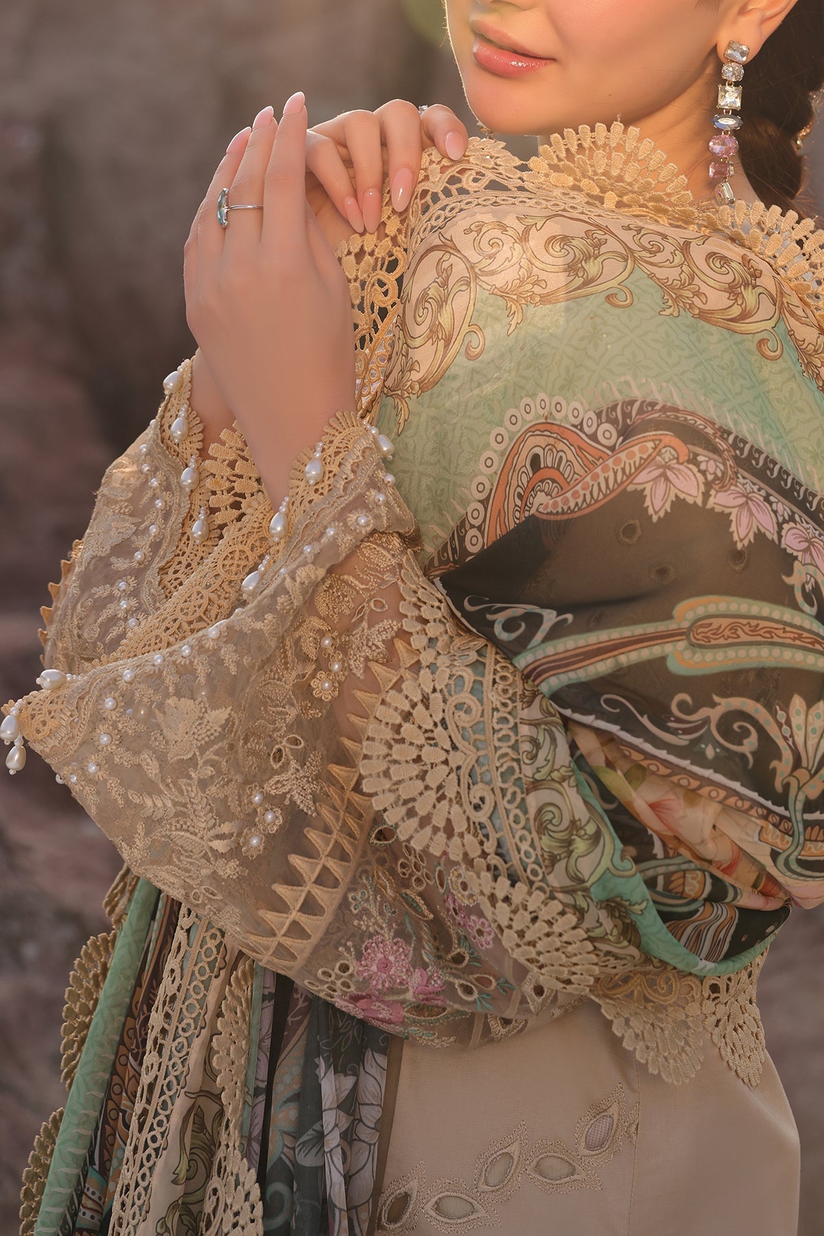 Imrozia Premium | Hania Luxury Lawn 25 | SL 83 Ayzal - House Of Hania