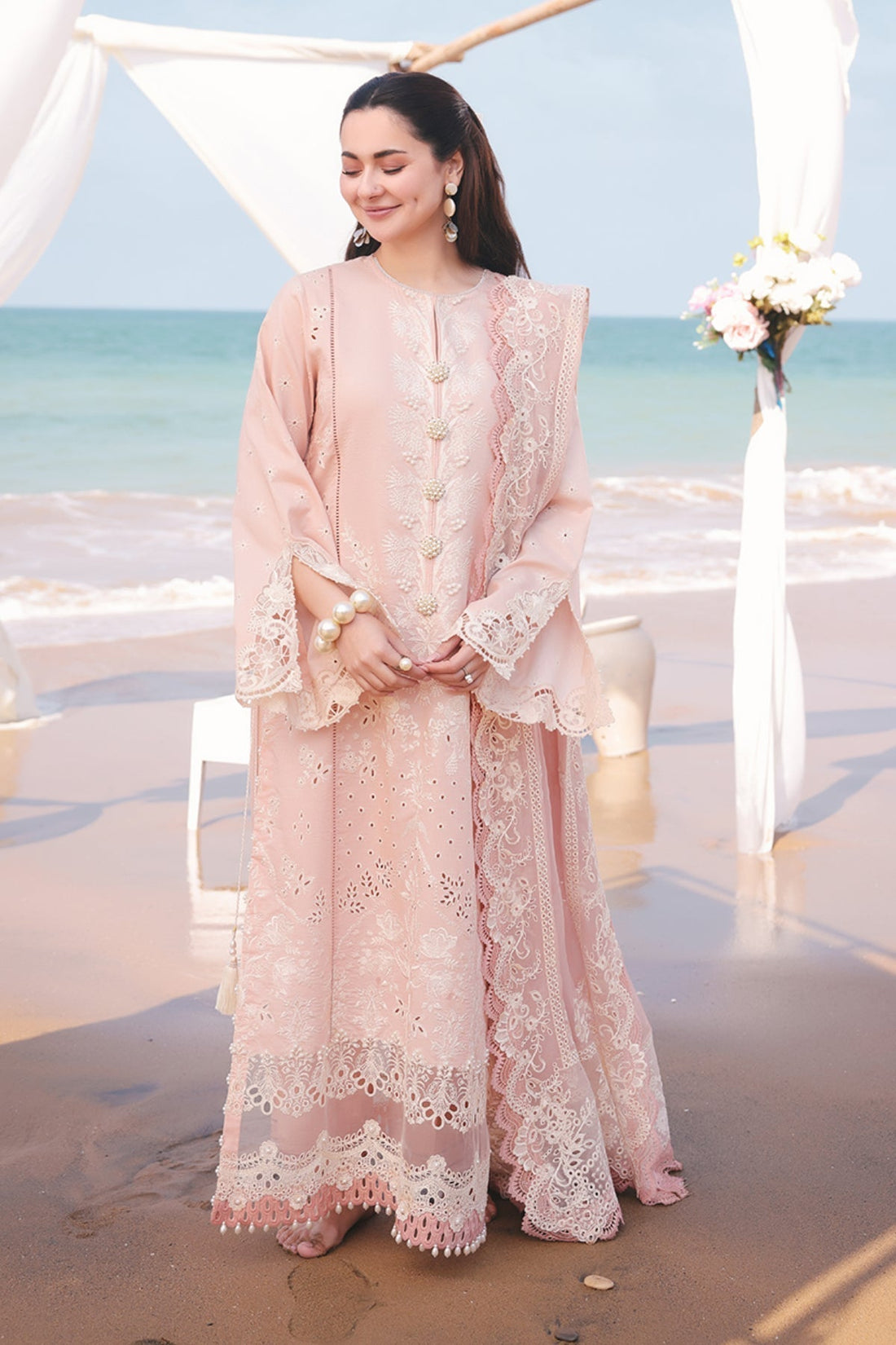 Imrozia Premium | Hania Luxury Lawn 25 | SL 84 Amaya - House Of Hania