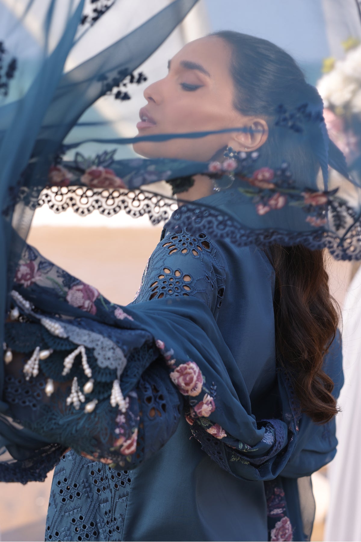 Imrozia Premium | Hania Luxury Lawn 25 | SL 86 Mirha - House Of Hania