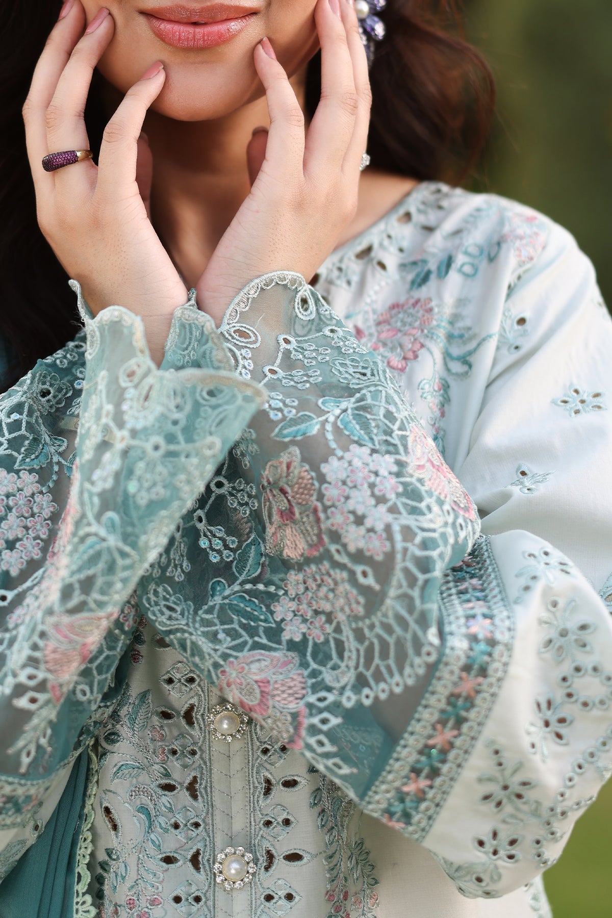 Imrozia Premium | Hayam Luxury Lawn 25 | SL 88 HIBA - House Of Hania