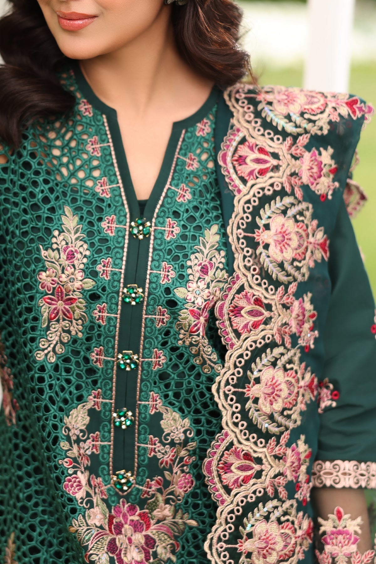 Imrozia Premium | Hayam Luxury Lawn 25 | SL 89 AMAL - House Of Hania