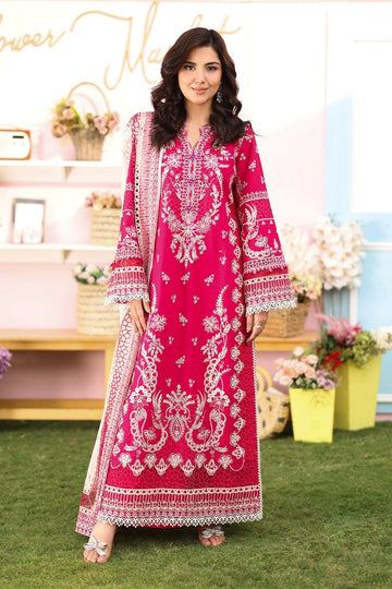 Imrozia Premium | Hayam Luxury Lawn 25 | SL 90 BASMA - House Of Hania