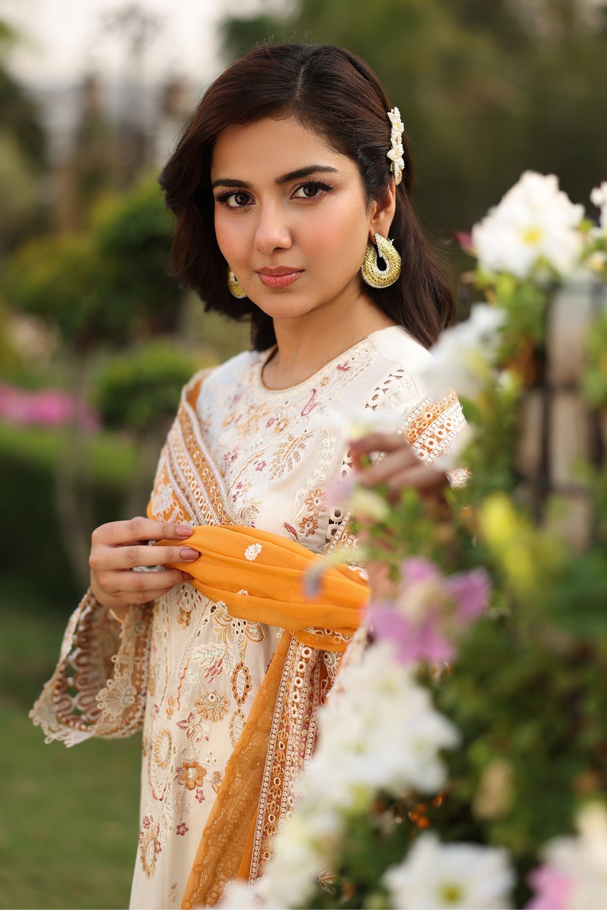 Imrozia Premium | Hayam Luxury Lawn 25 | SL 91 LULU - House Of Hania