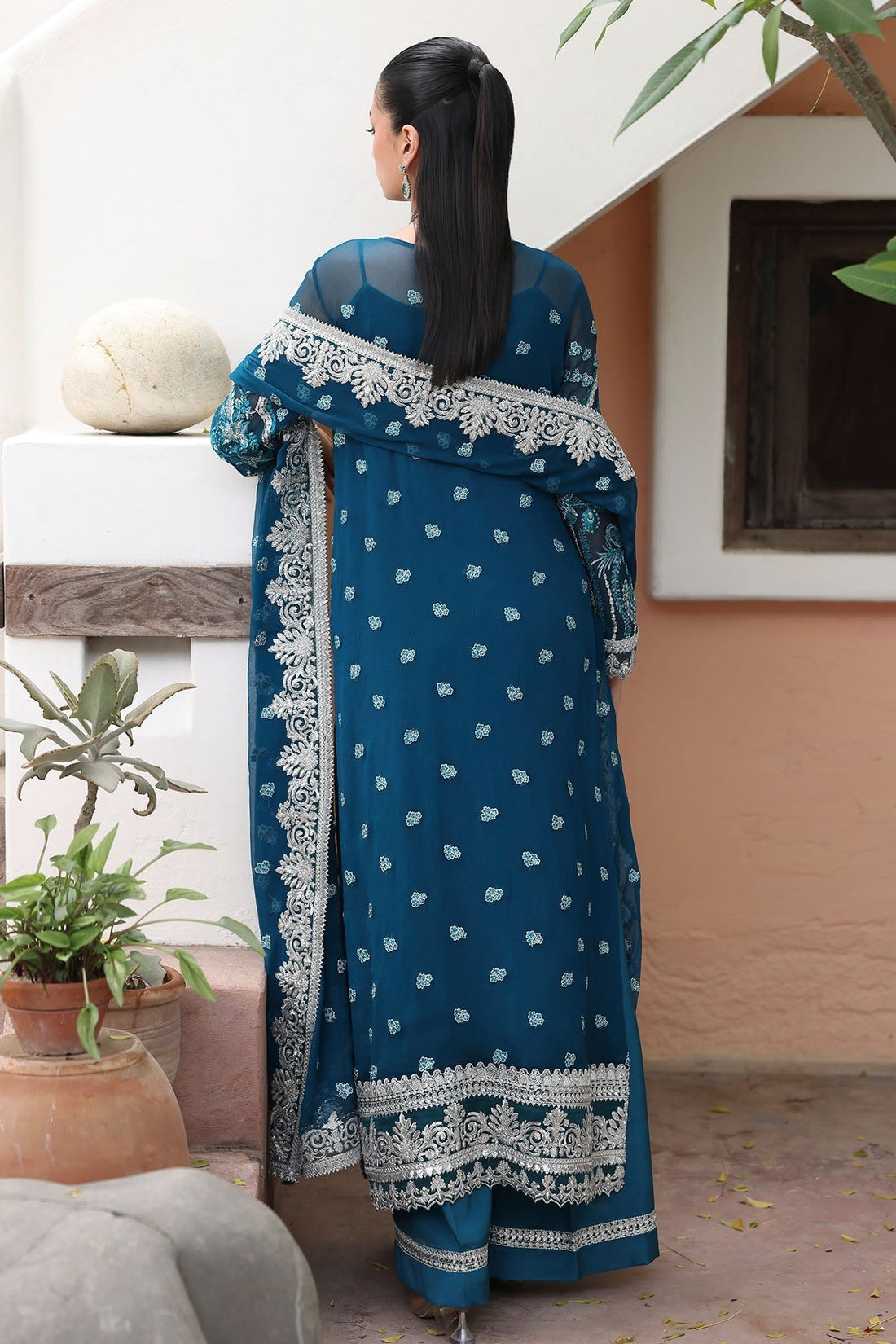 Imrozia Premium I Saiyara Formals I I-232 AZURA - House Of Hania