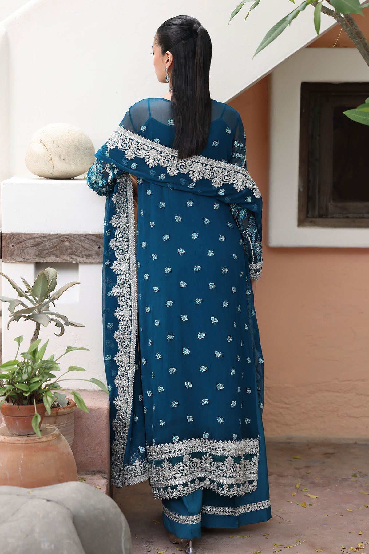 Imrozia Premium I Saiyara Formals I I-232 AZURA - House Of Hania