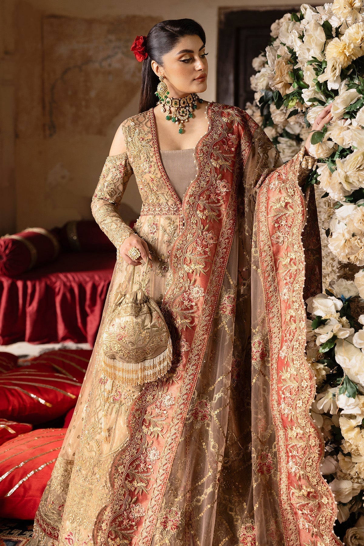Imrozia Premium | Jashan Bridal Collection | SB-37 Zarnigar - House Of Hania