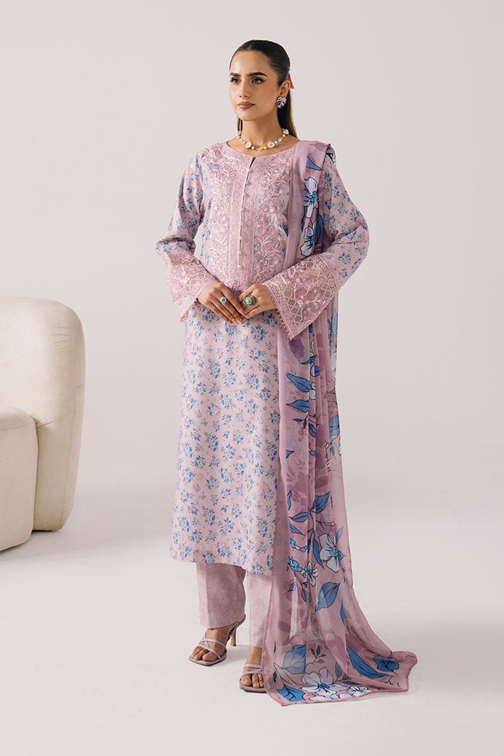 Imrozia Premium | Lawn 26 | IPL-21 Lavender Grace - House Of Hania