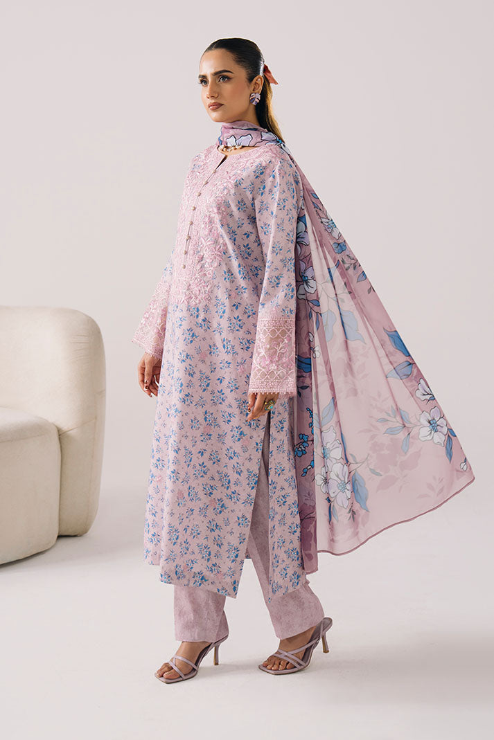 Imrozia Premium | Lawn 26 | IPL-21 Lavender Grace - House Of Hania