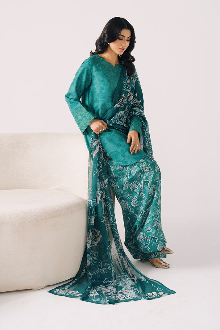 Imrozia Premium | Lawn 26 | IPL-22 Bloom Silhouette - House Of Hania