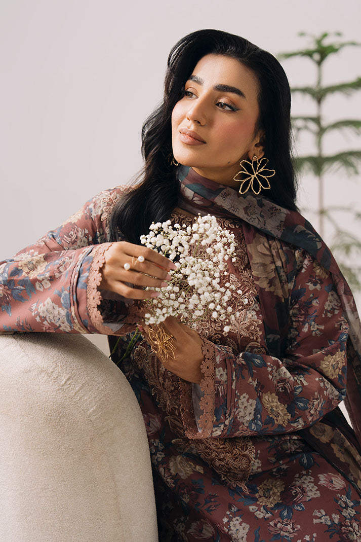 Imrozia Premium | Lawn 26 | IPL-24 Petunia Dream - House Of Hania