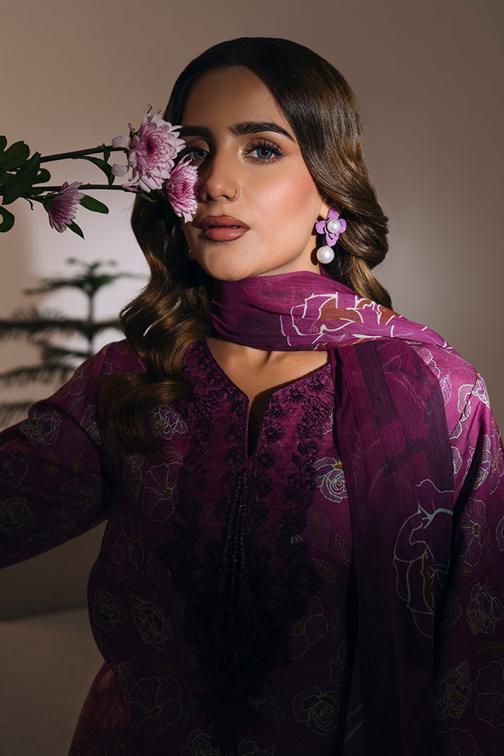 Imrozia Premium | Lawn 26 | IPL-25 Atelier Gardenia - House Of Hania