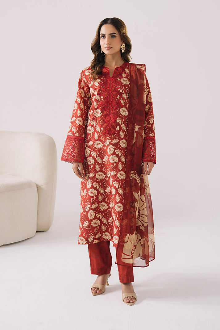 Imrozia Premium | Lawn 26 | IPL-26 Floral Nocturne - House Of Hania