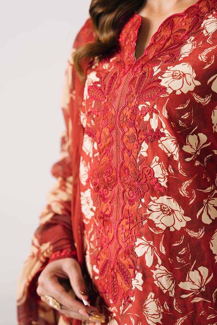 Imrozia Premium | Lawn 26 | IPL-26 Floral Nocturne - House Of Hania