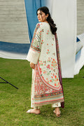 Imrozia Premium | Lawn 26 | SL-118 Ivory Ember - House Of Hania