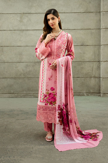 Imrozia Premium | Lawn 26 | SL-124 Rose Petal - House Of Hania