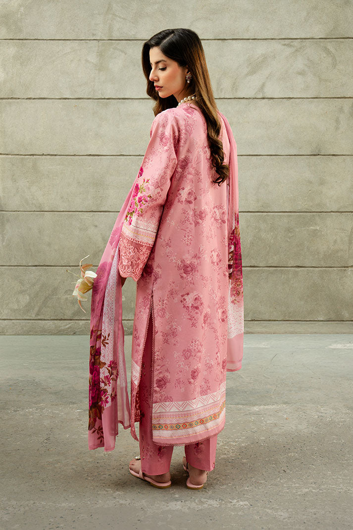 Imrozia Premium | Lawn 26 | SL-124 Rose Petal - House Of Hania
