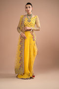 Imrozia Premium | Lumiere Luxury Sarees | 02 Lustrous Gold - House Of Hania