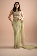 Imrozia Premium | Lumiere Luxury Sarees | 03 Eden - House Of Hania