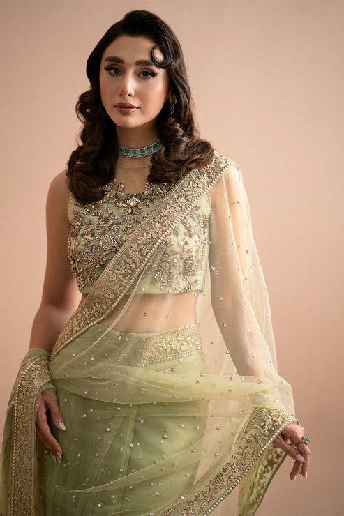 Imrozia Premium | Lumiere Luxury Sarees | 03 Eden - House Of Hania