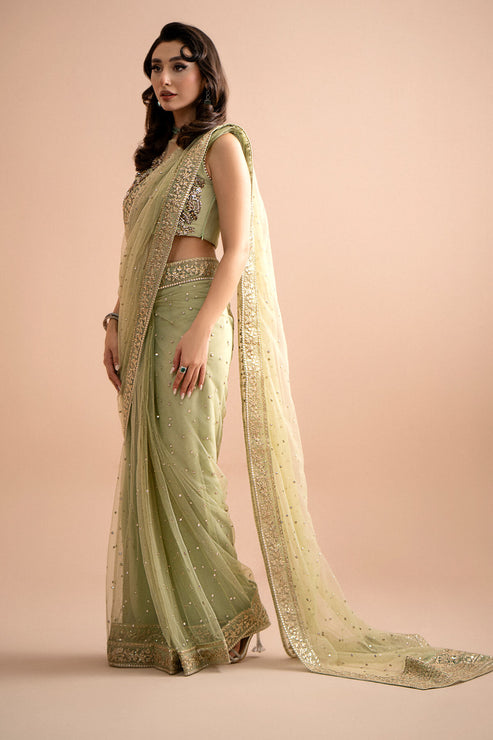 Imrozia Premium | Lumiere Luxury Sarees | 03 Eden - House Of Hania