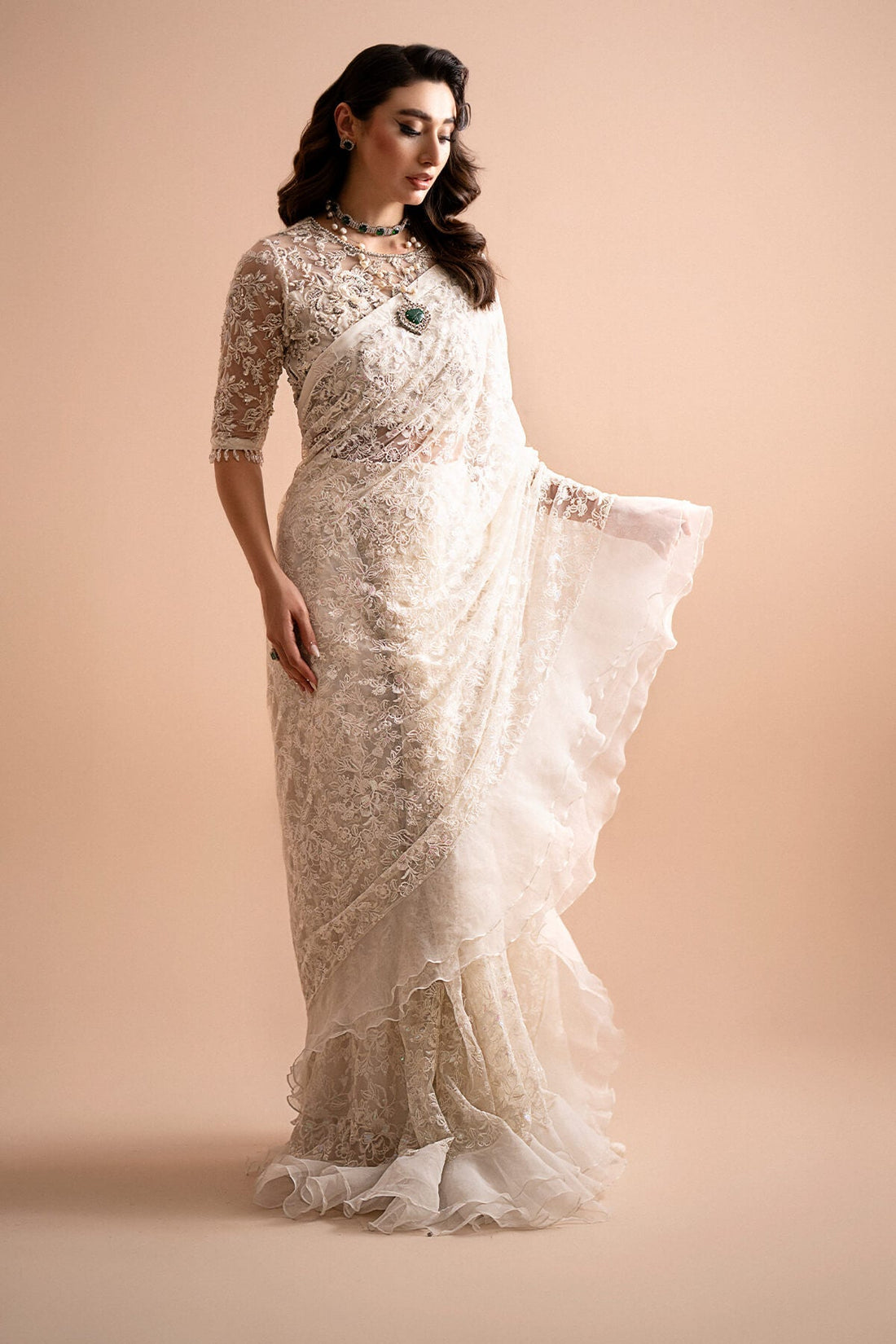 Imrozia Premium | Lumiere Luxury Sarees | 04 Dream - House Of Hania