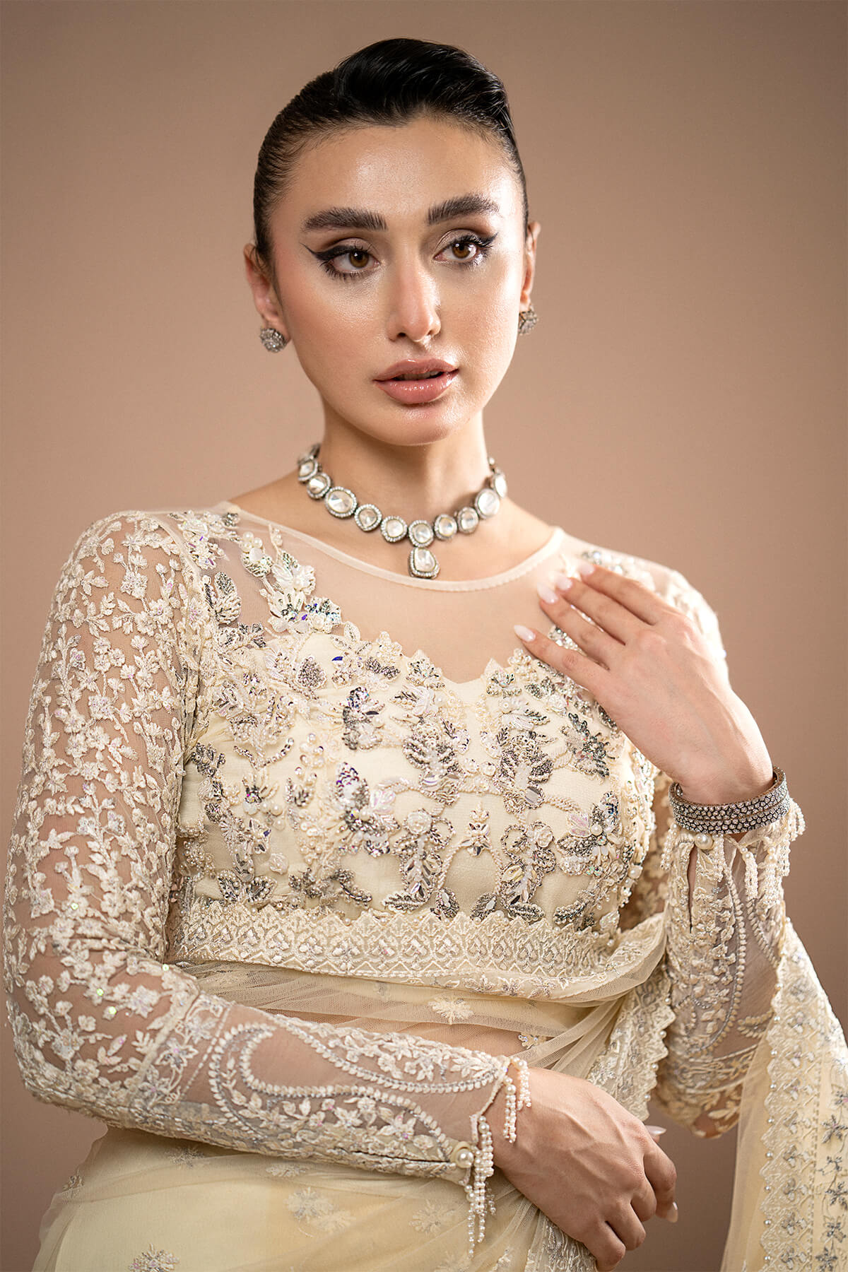 Imrozia Premium | Lumiere Luxury Sarees | 06 Amelie - House Of Hania