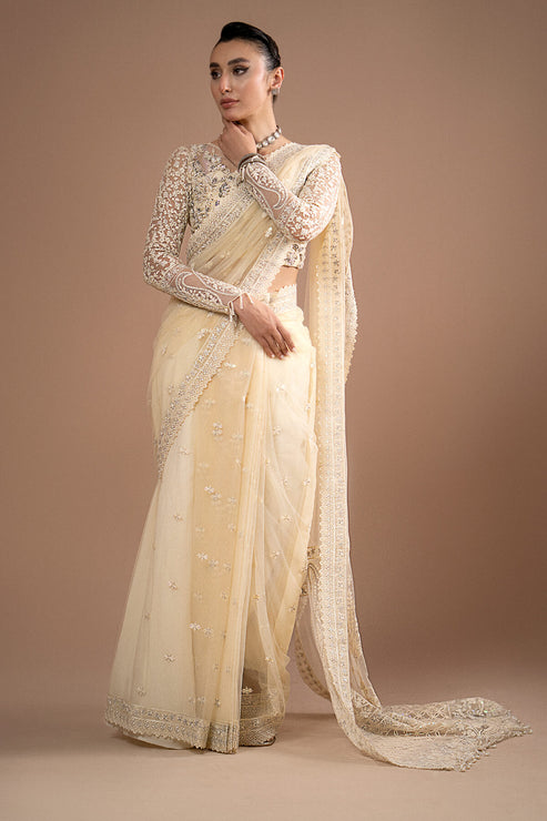 Imrozia Premium | Lumiere Luxury Sarees | 06 Amelie - House Of Hania