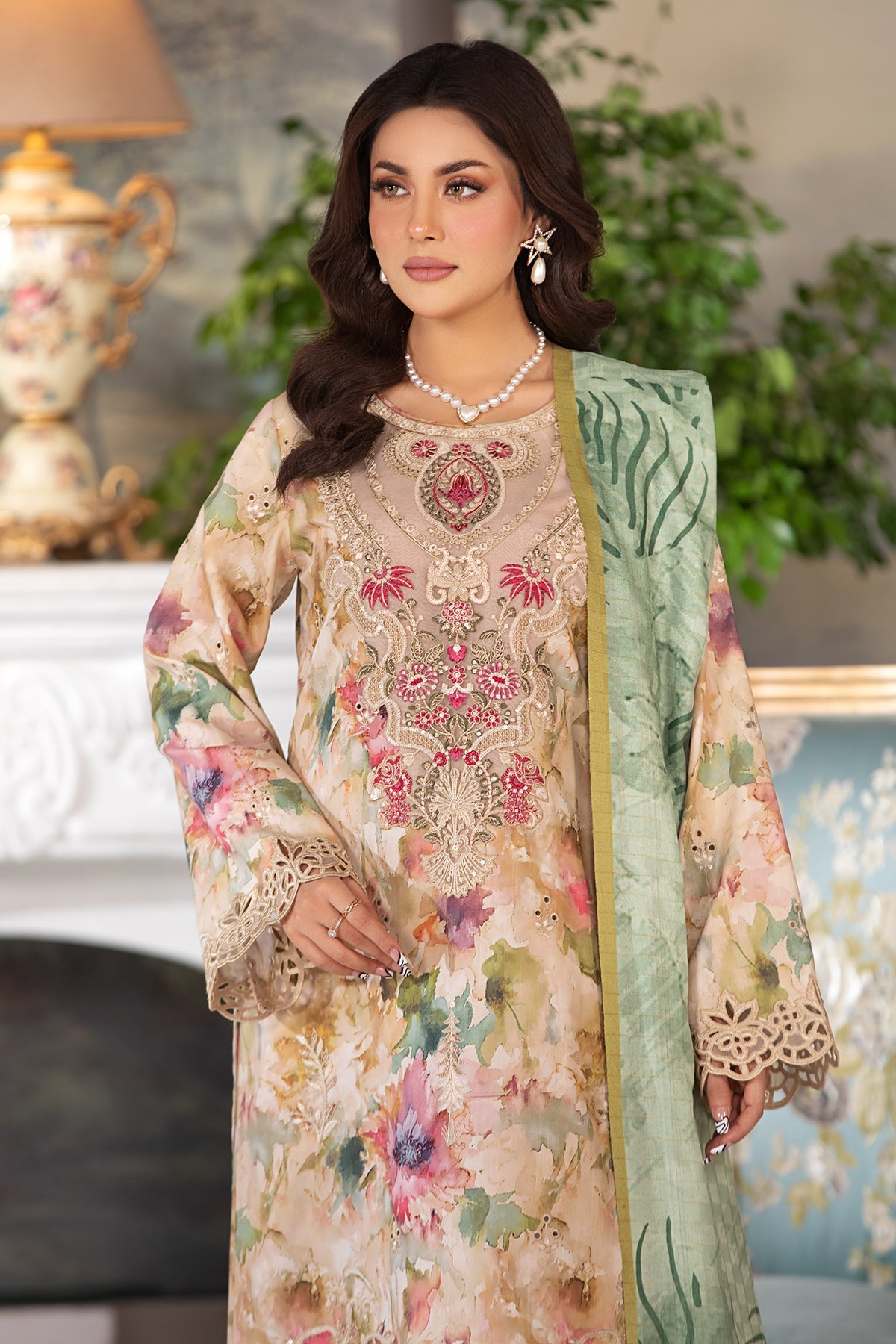 Imrozia Premium | Masakali Winter Pret | I.P-85 Resham - House Of Hania