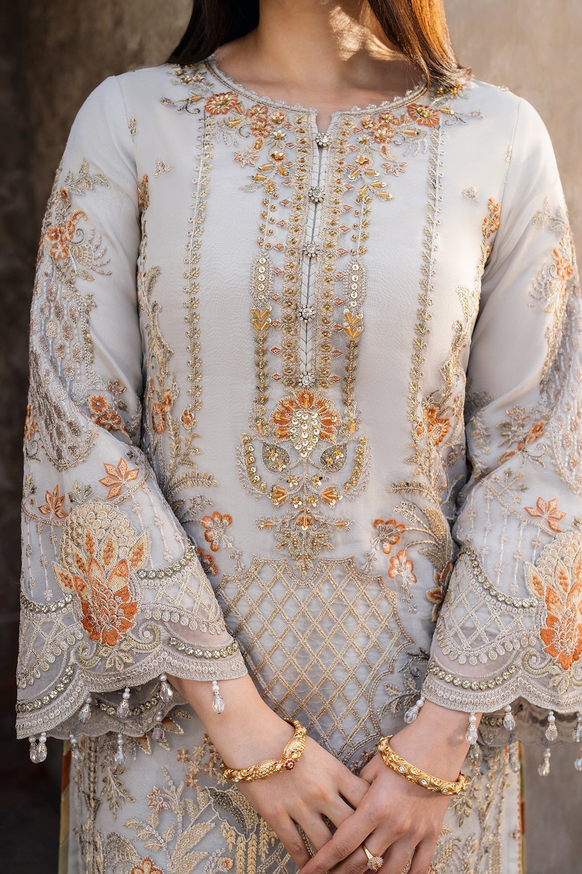 Imrozia Premium | Meeras Luxury Eid 25 | I-223 NEELAM - House Of Hania