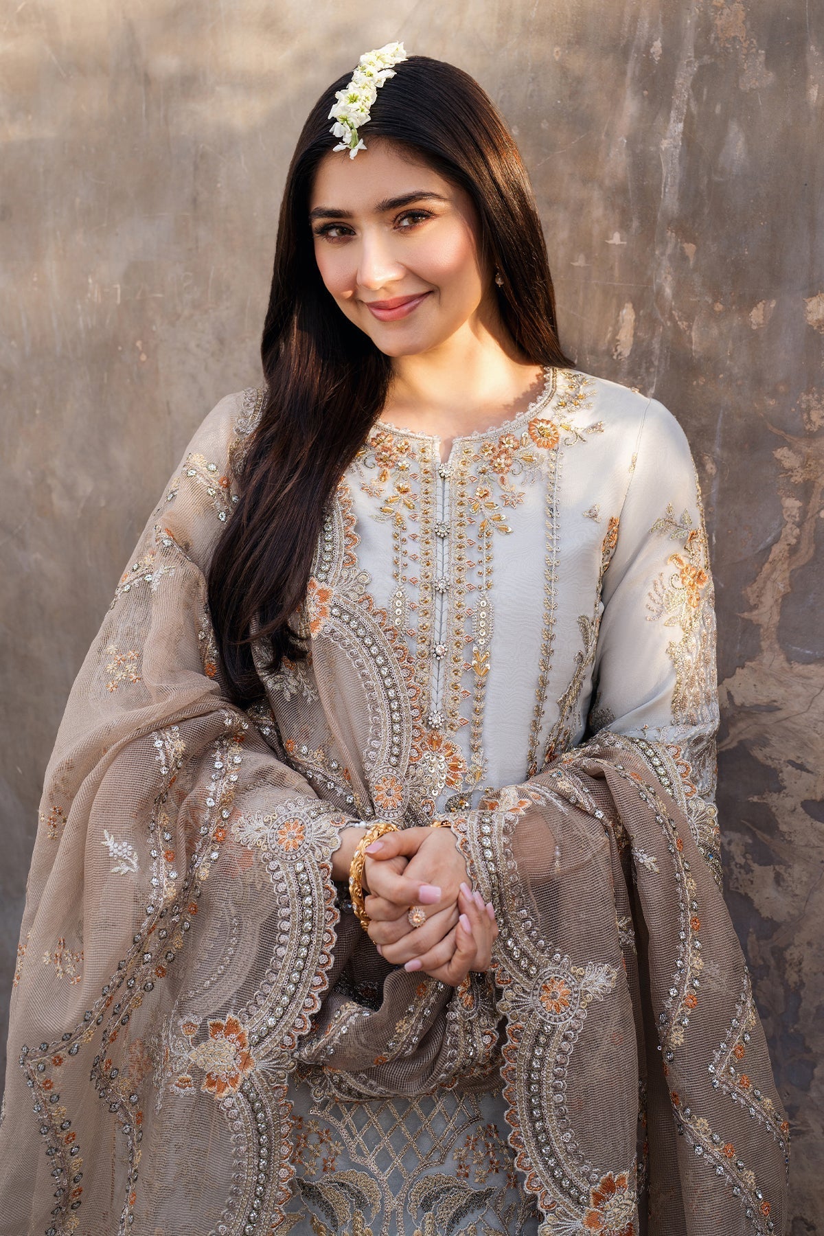 Imrozia Premium | Meeras Luxury Eid 25 | I-223 NEELAM - House Of Hania