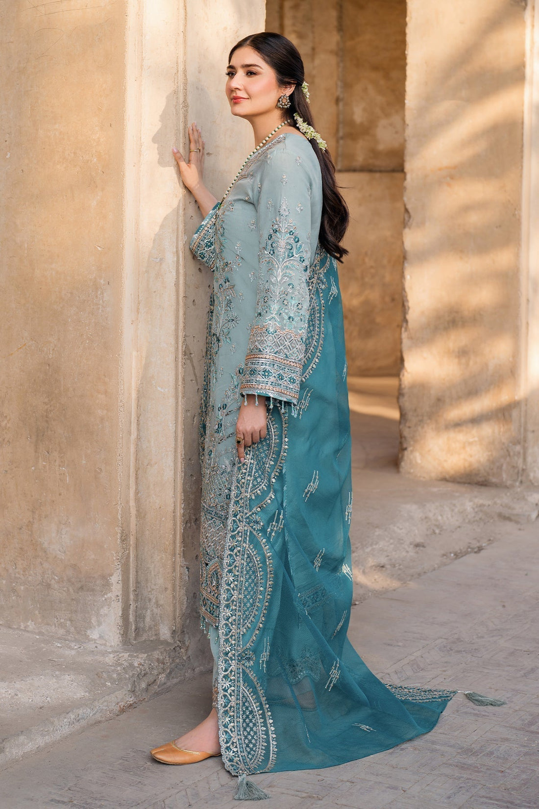 Imrozia Premium | Meeras Luxury Eid 25 | I-225 FEROZA - House Of Hania