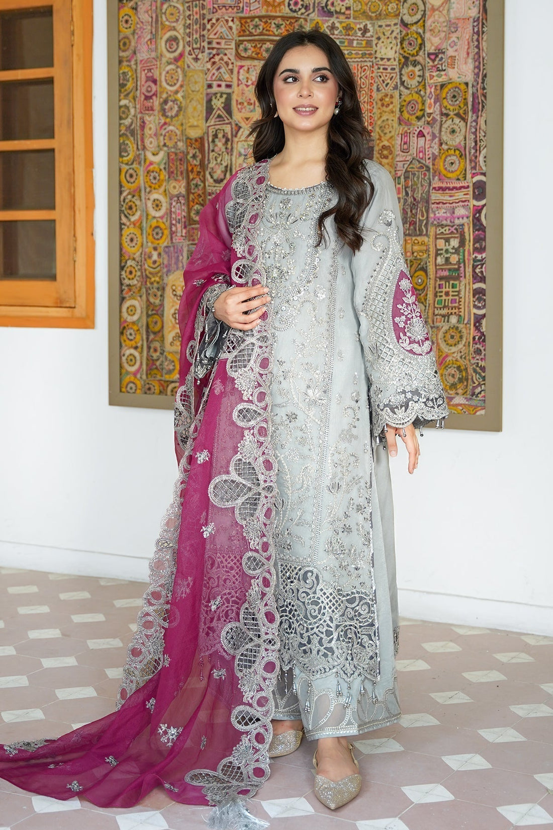 Imrozia Premium | Meeras Luxury Eid 25 | I-228 ZAREEN - House Of Hania