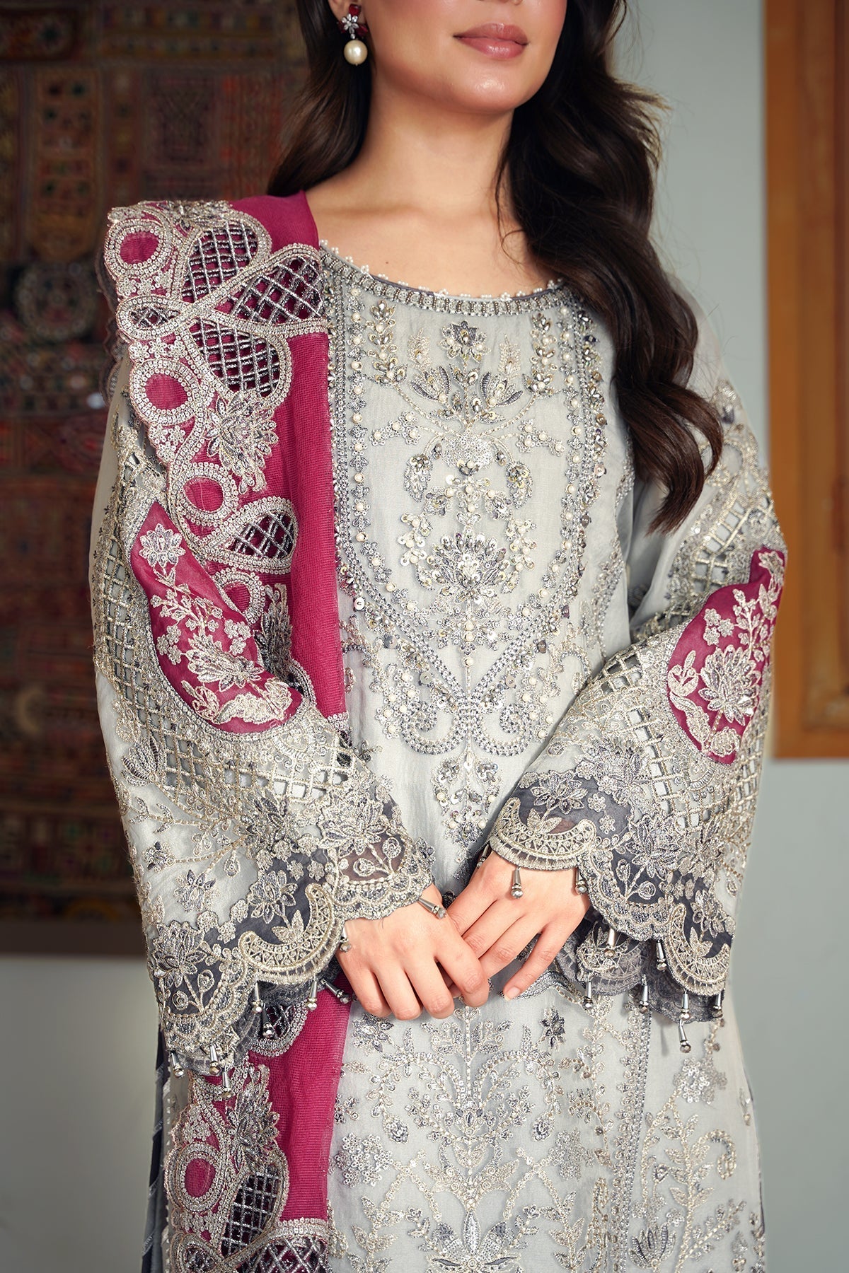Imrozia Premium | Meeras Luxury Eid 25 | I-228 ZAREEN - House Of Hania