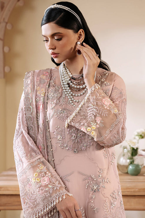 Imrozia Premium | Muse Luxury Chiffon 24 | S-1084 Cristal - House Of Hania