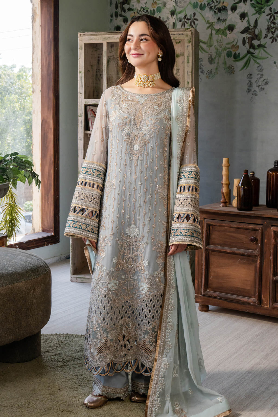 Imrozia Premium | Naina Chiffon Collection | I-190 Rumman - House Of Hania
