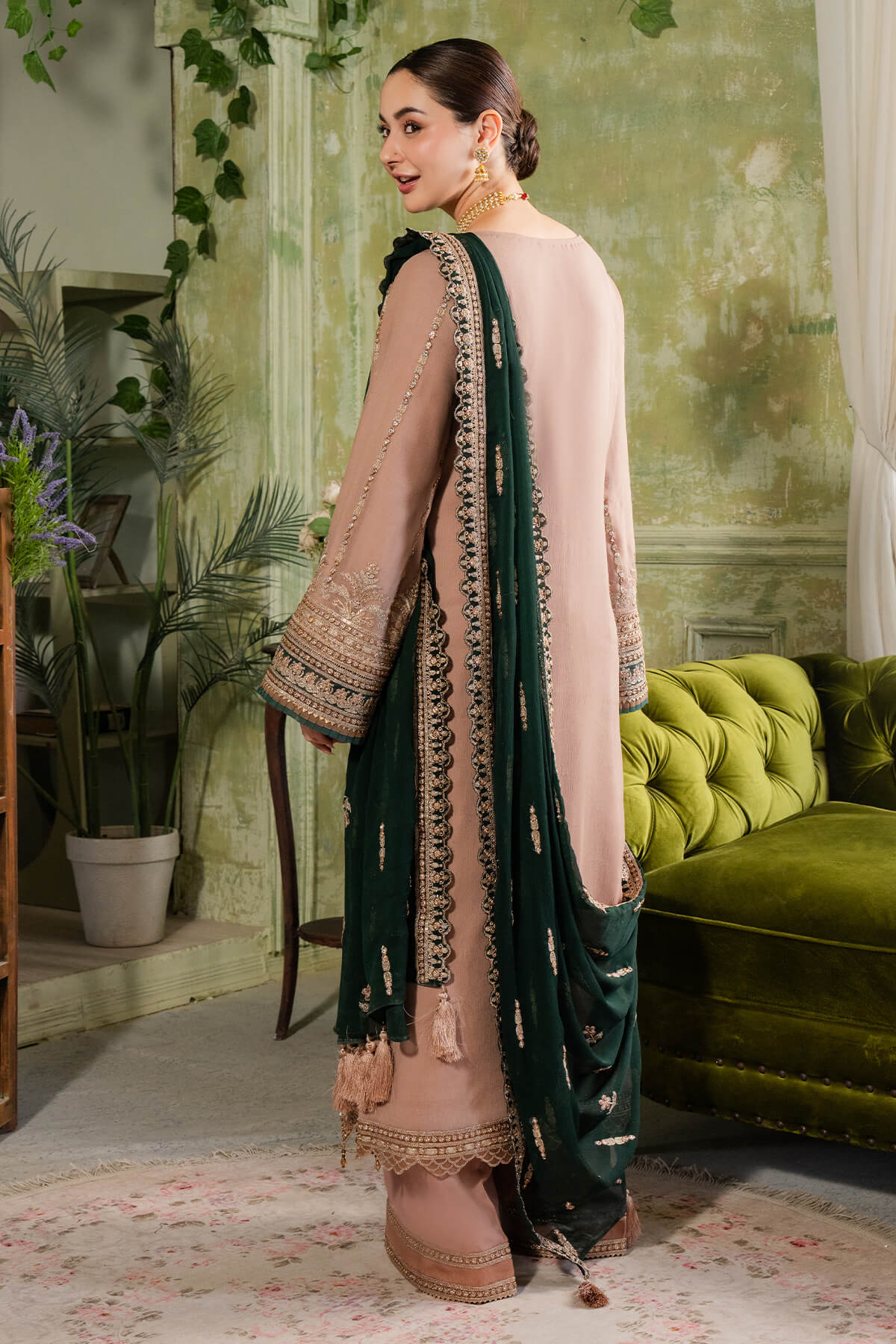 Imrozia Premium | Naina Chiffon Collection | I-195 Gul - House Of Hania