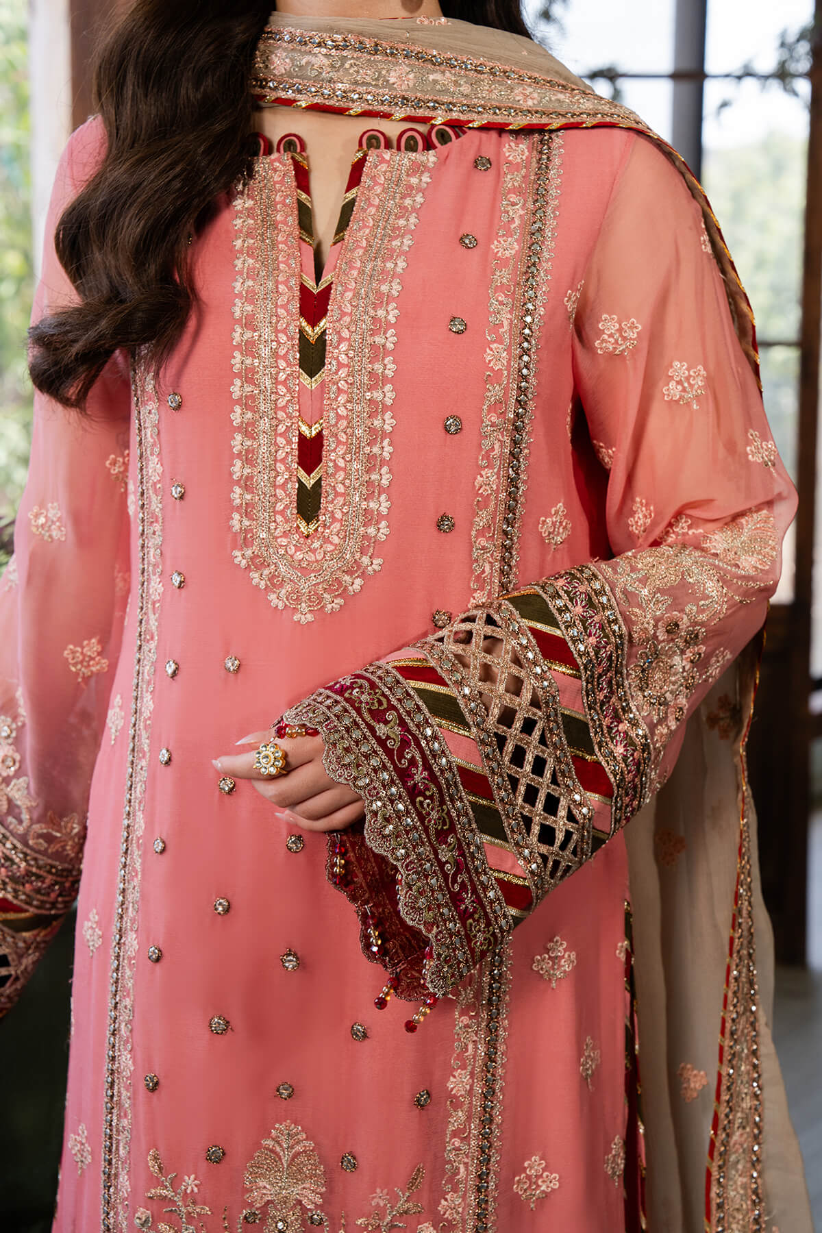 Imrozia Premium | Naina Chiffon | I-189 Aainaa - House Of Hania